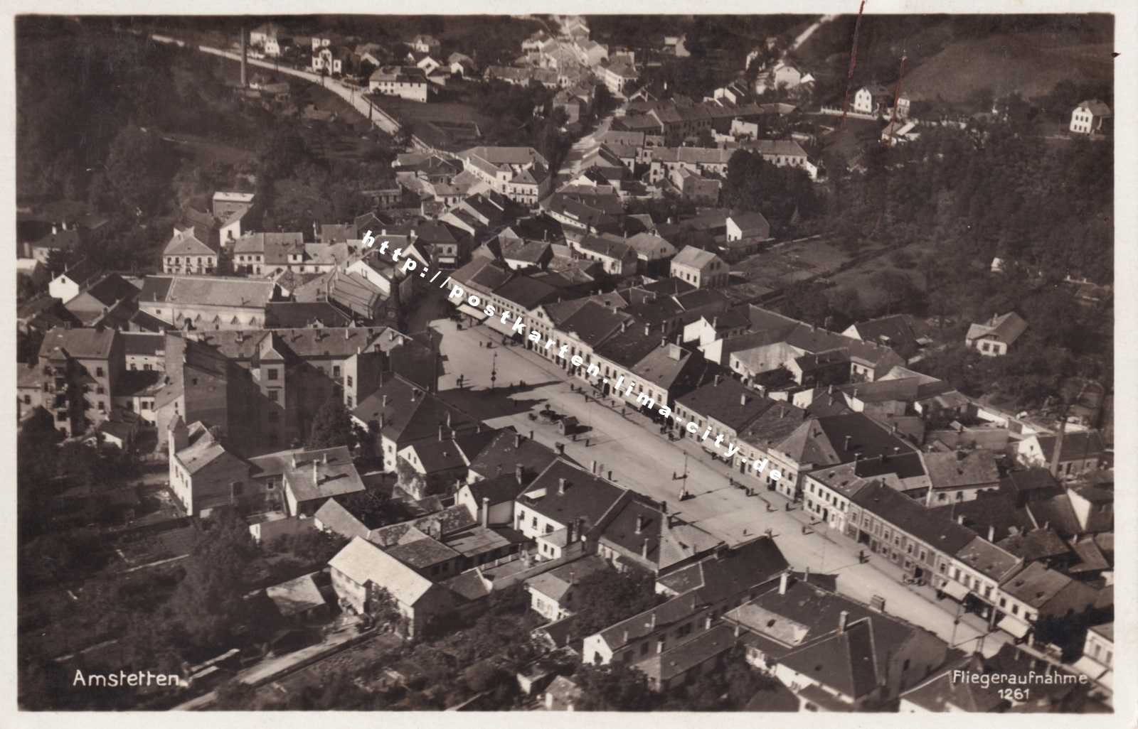 Amstetten Hauptplatz 1932
